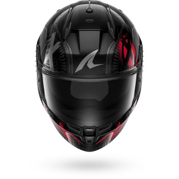 SHARK D-SKWAL 3 SHIEVER NEGRO Anthra Rojo Casco De Moto