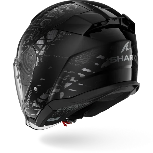 SHARK SKWAL JET REPTAIA NEGRO Anthra Anthra Casco De Moto