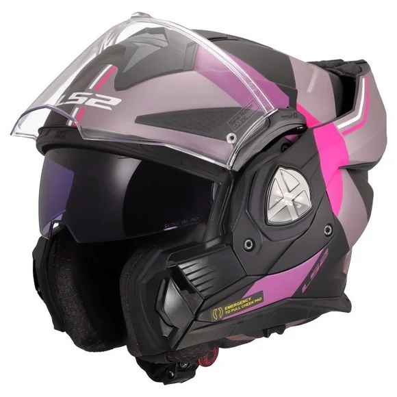 LS2 FF901 Advant X ULTRA MATE GRIS PURPURA
