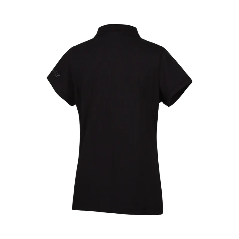 MACNA Mujer Polo Camisa Negro
