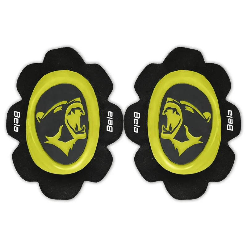 BELA KNEE SLIDER NEGRO AMARILLO FLÚOR