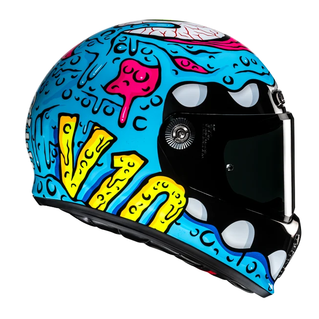 HJC V10 SQUEEZE MC28 Casco Integral De Moto