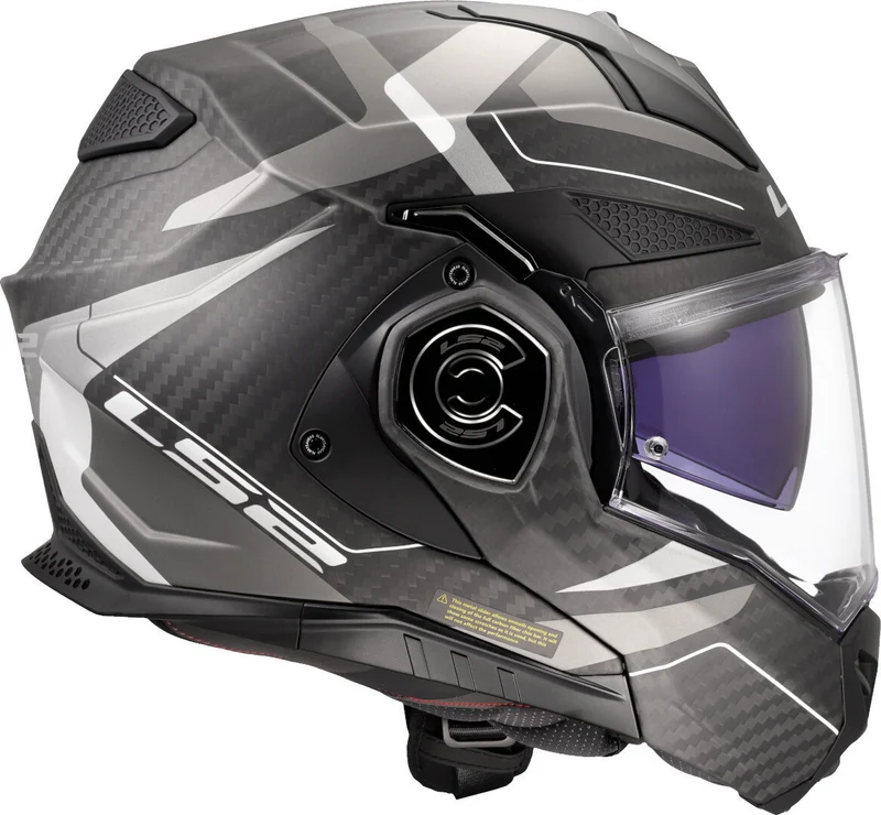 LS2 FF901 Advant X C HORIZON MODULAR PLATA GRIS