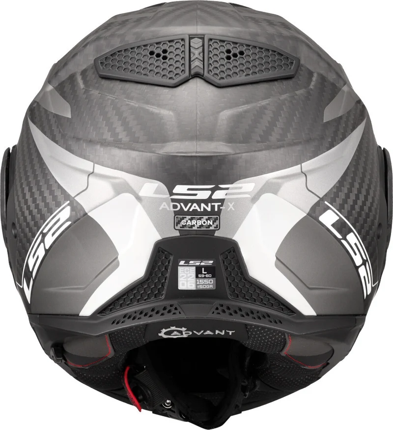 LS2 FF901 Advant X C HORIZON MODULAR PLATA GRIS