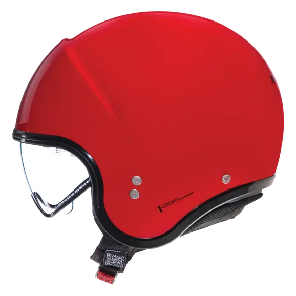 NOLAN N21-06 CLASSICO 307 Cara Abierta Moto Casco rojo brillante
