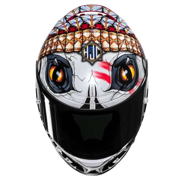 HJC RPHA 12 SKULLY MC1 CASCO INTEGRAL DE MOTO