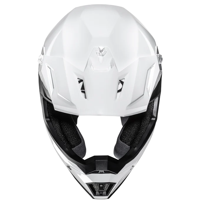 HJC C50 SOLID UNI CASCO MOTOCROSS DE MOTOCICLETA BLANCO PERLA