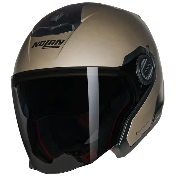 NOLAN N40-5 CLASSICO NOBILE 317 Abierto Moto Casco Negro Arena
