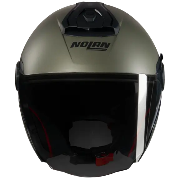 NOLAN N40-5 CLASSICO NOBILE 315 Abierto Moto Casco Negro Piedra
