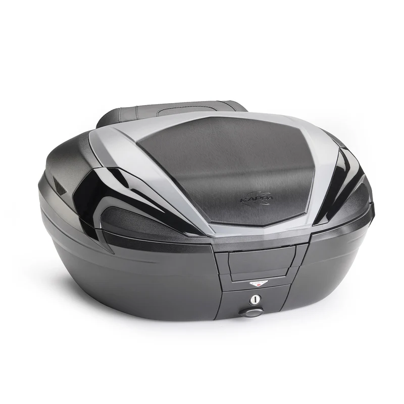 KAPPA MALETA ALUMINIO NEGRO CUBIERTA CENTRAL 56LTS