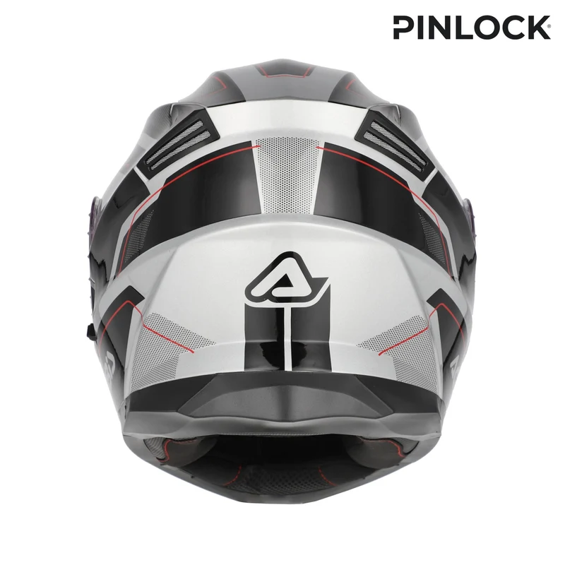 ACERBIS CASCO SEREL 2206 NEGRO PLATA