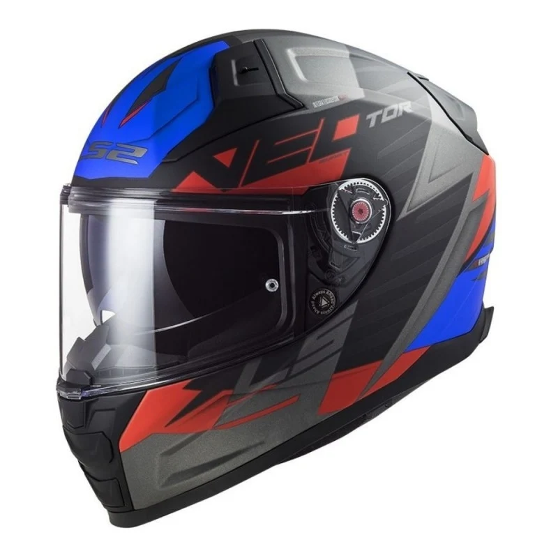 LS2 FF811 VECTOR II ABSOLUTE M.BLACK RED BLUE