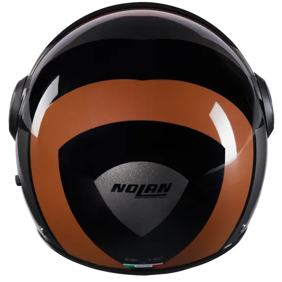 NOLAN N21 Visor Tangente 352 Casco Abierto Scooter Nero Grigio Terra
