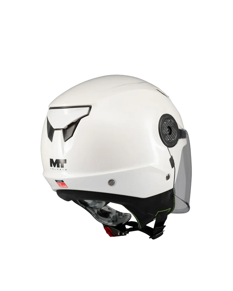 MT OF514 LITE PURE NINOS CASCO DE MOTO A0 BRILLO