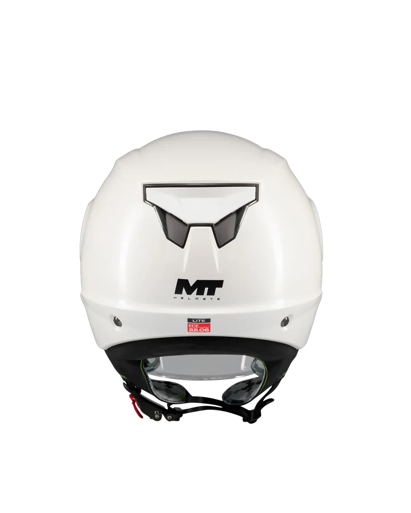 MT OF514 LITE PURE NINOS CASCO DE MOTO A0 BRILLO