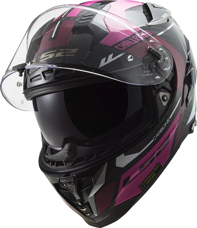 LS2 FF327 CHALLENGER CT2 THORN PINK