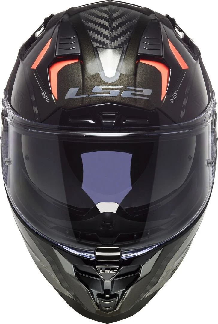 LS2 FF327 CHALLENGER CT2 ALLOY CHROME ORANGE