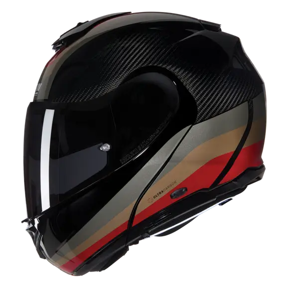 NOLAN X-1005 ULTRA CARBON VERNICIATURA SPECIALE 347 Modular Casco