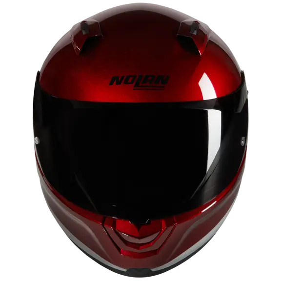 NOLAN N60-6 Sport Verniciatura Speciale 349 Deportivo Casco Rosso viscerale Nero Grigio