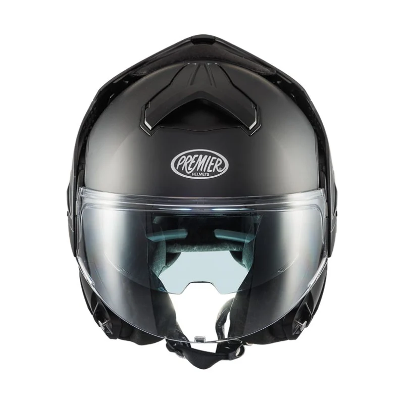 PREMIER X-CHARGER U9BM CASCO MODULAR DE MOTOCICLETA NEGRO