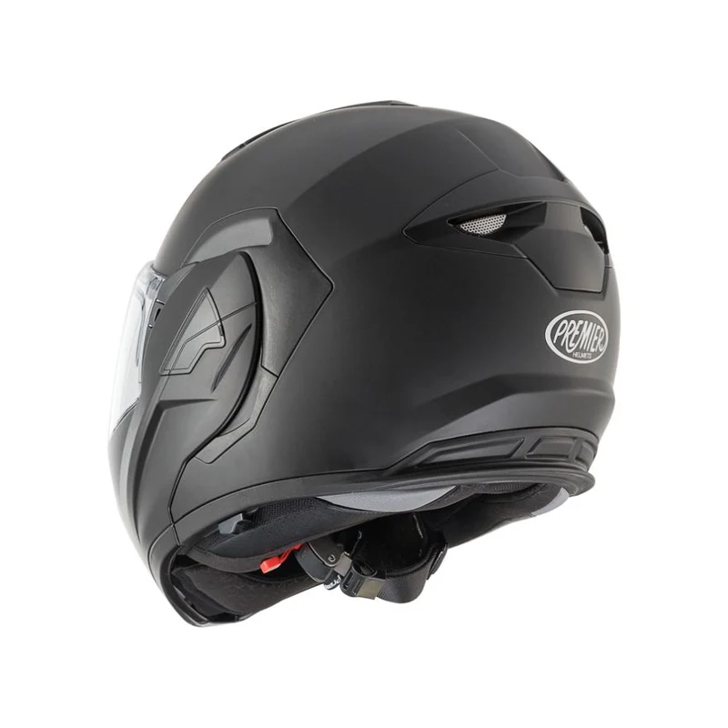 PREMIER X-CHARGER U9BM CASCO MODULAR DE MOTOCICLETA NEGRO