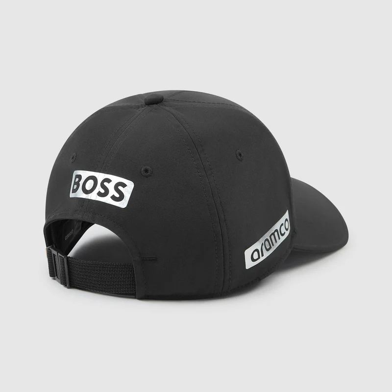 Aston Martin F1 2024 Gorra estampado iridiscente del equipo del GP de Las Vegas