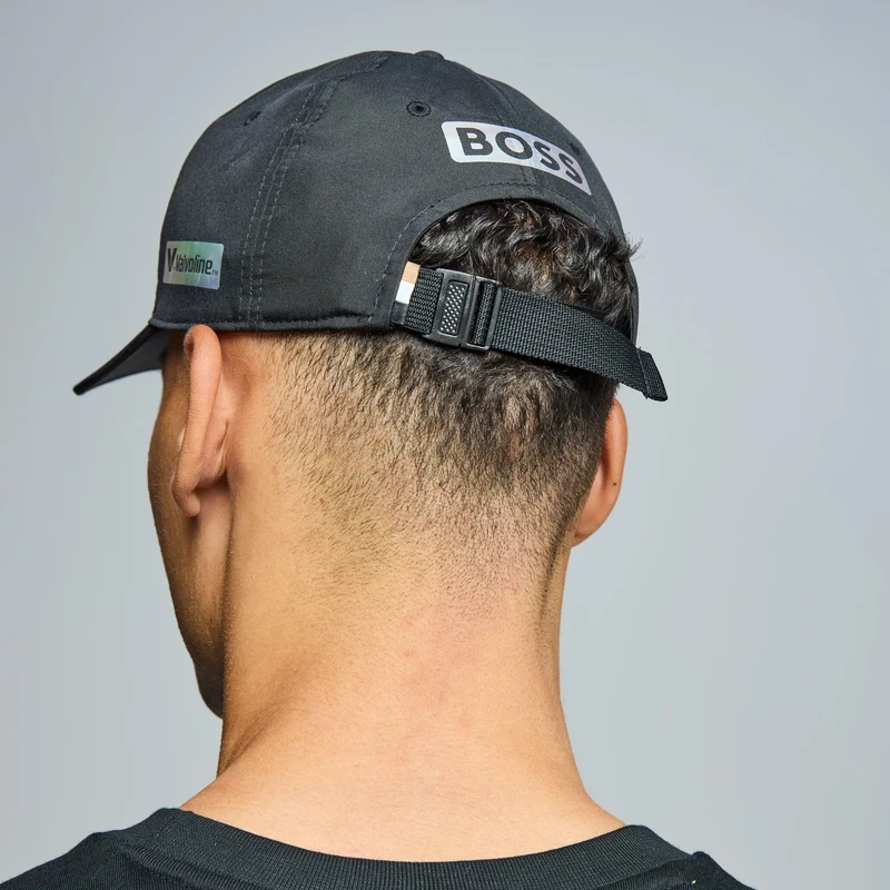 Aston Martin F1 2024 Gorra estampado iridiscente del equipo del GP de Las Vegas