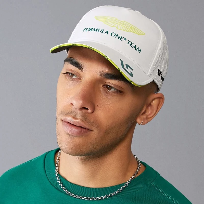 Aston Martin F1 Gorra de piloto de Lance Stroll 2024 del equipo