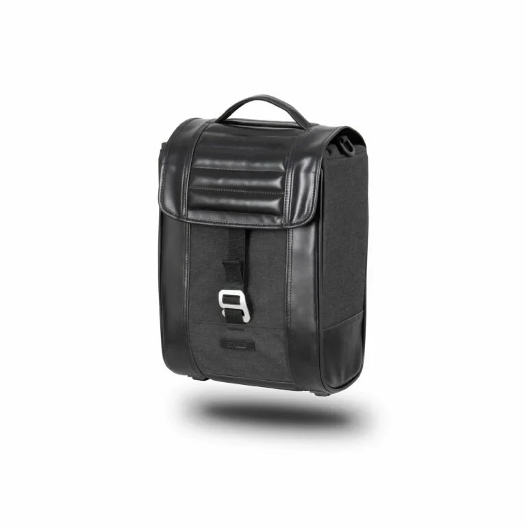 SHAD 1u SR38 Alforja Cafe Racer Negro