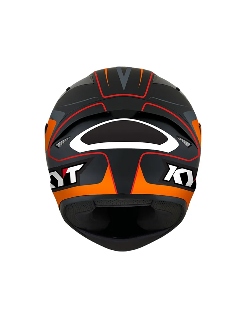 KYT- CASCOS TT-COURSE OVERTECH BLACK/ORANGE