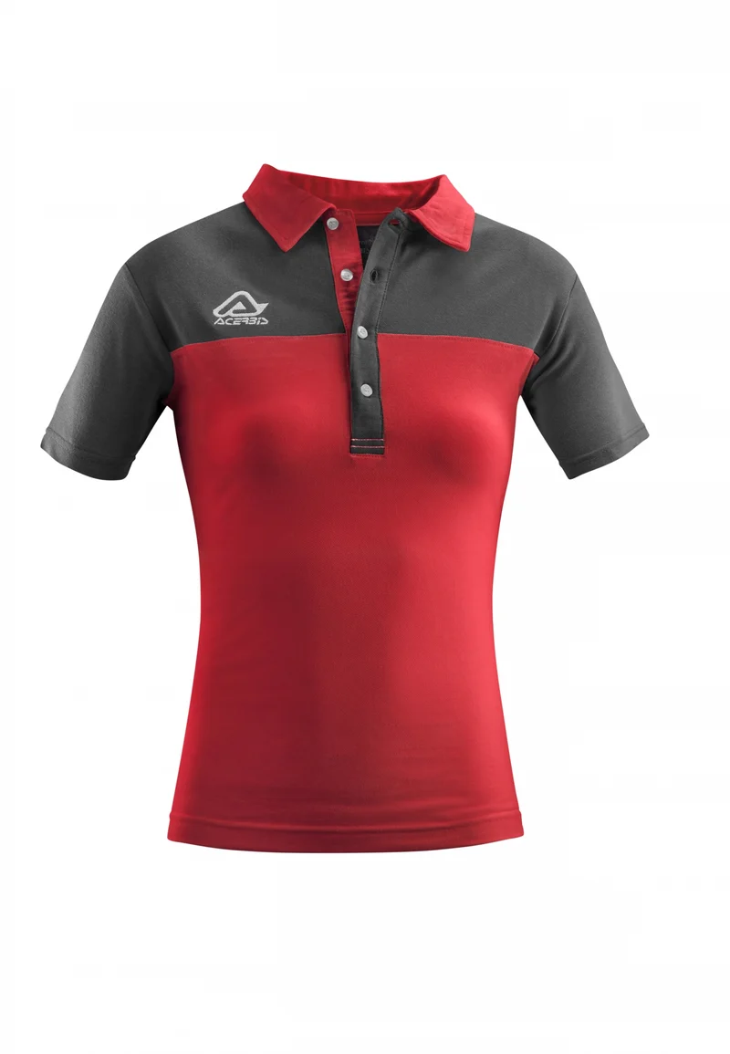 ACERBIS BELATRIX POLO DONNA ROJO