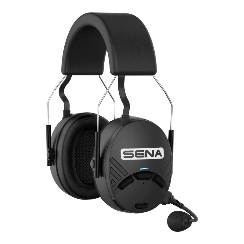 SENA Casco protector para auriculares Tufftalk M con malla 2.0