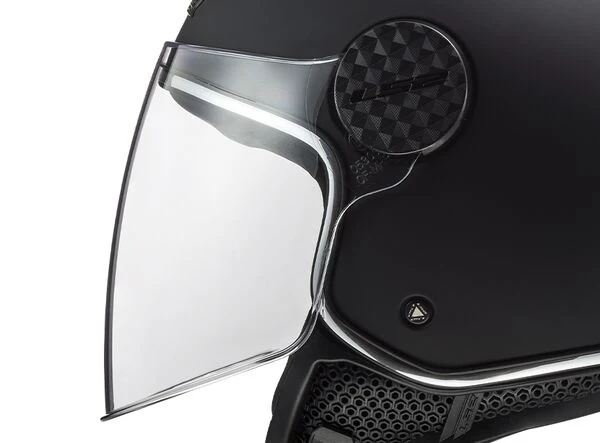 LS2 OF558 SPHERE LUX MAXCA GL.BLACK H-V YELLOW