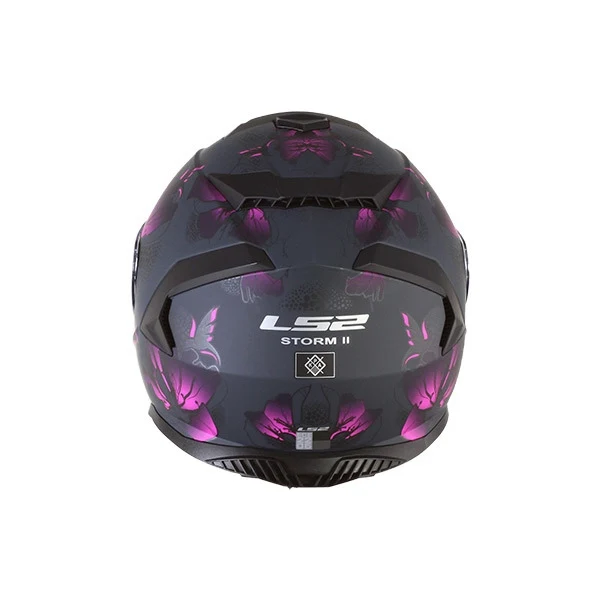 LS2 FF800 STORM BURST MATT BLACK PINK