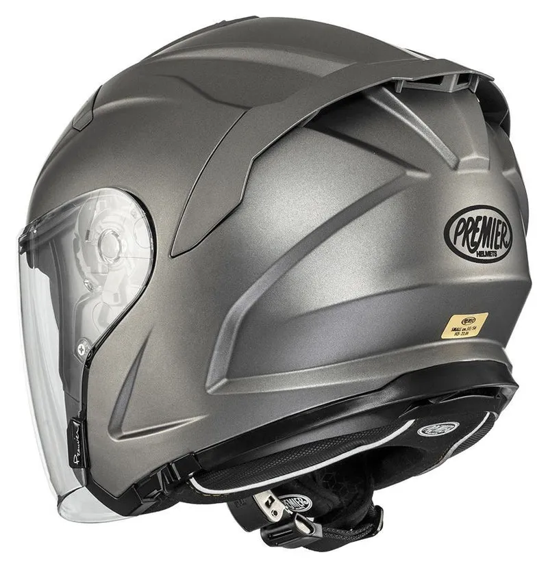 PREMIER JT5 U17BM CASCO JET MOTOCICLETA GRIS