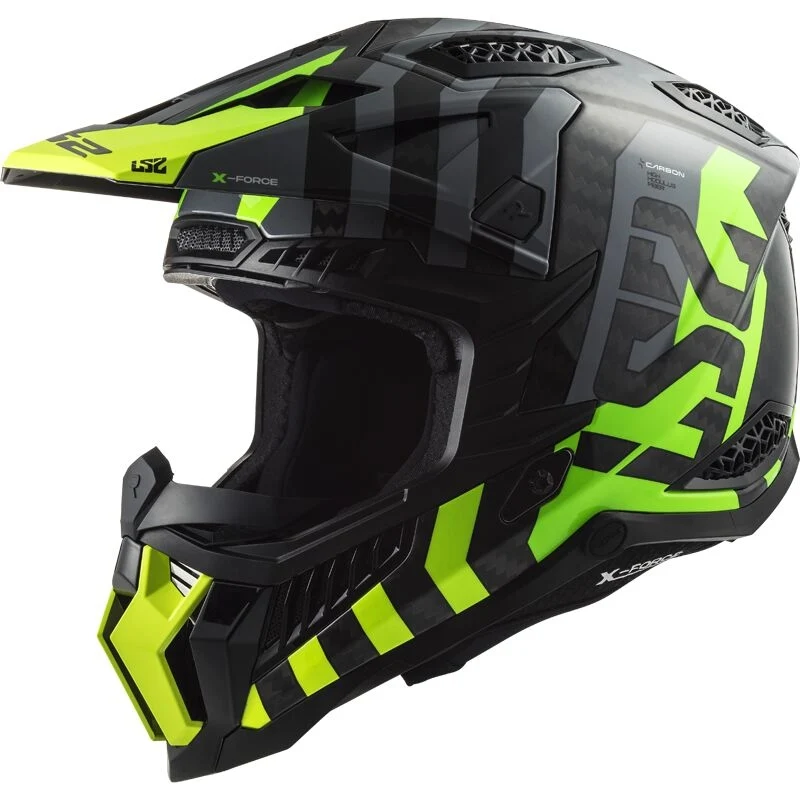 LS2 MX703 C X-FORCE BARRIER H-V YELLOW GREEN
