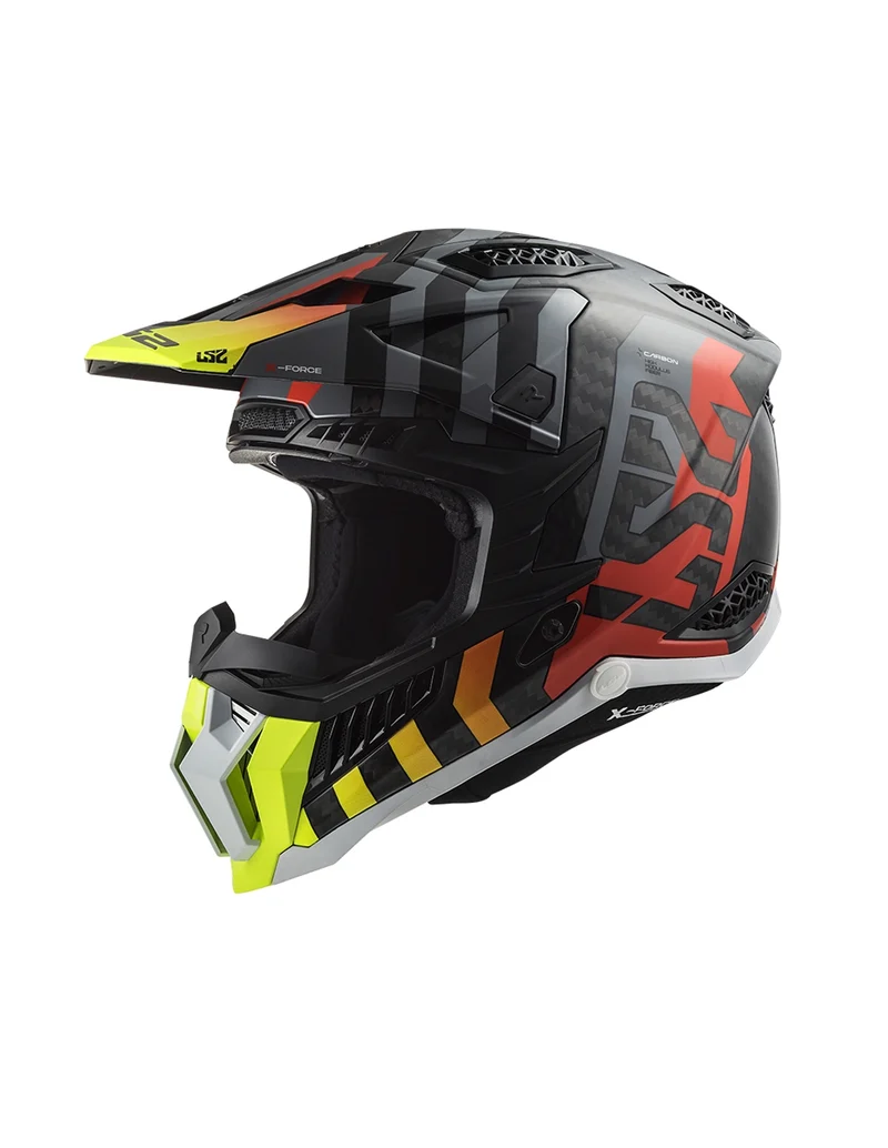 LS2 MX703 C X-FORCE BARRIER H-V YELLOW RED