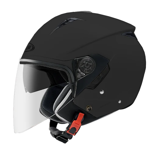 ZEUS-CASCO JET ZS-205 MATT BLACK