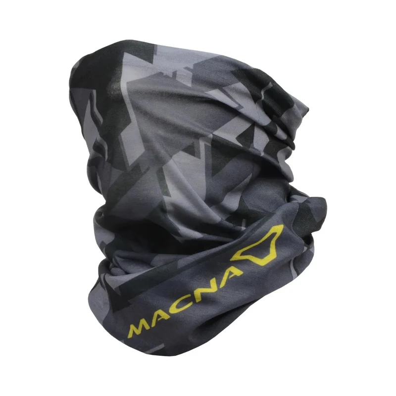 MACNA TUBE CALENTADOR DE CUELLO UNISEXO ESTAMPADO GRIS