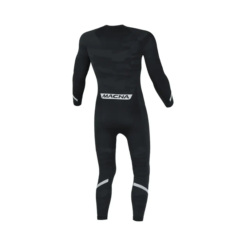 Macna Baselayer hombre Traje verano Negro Gris Plateado