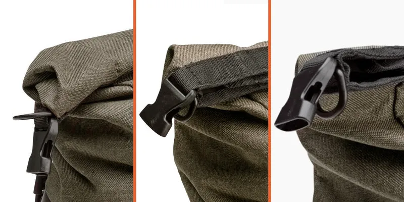 KAPPA RB101 Café Racer Straps sillín Bolsa 26L