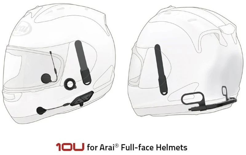 SENA 10U Intercomunicador Bluetooth® Cascos Integrales Arai