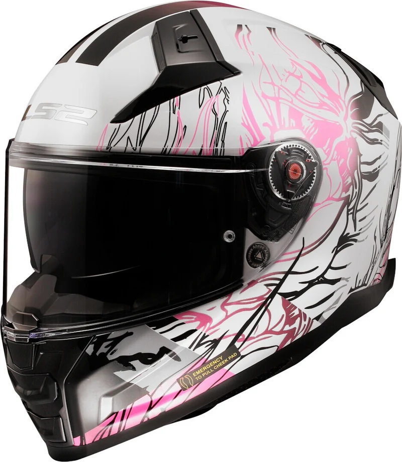 LS2 FF811 VECTOR II DARFLO GL.WHITE PINK-06