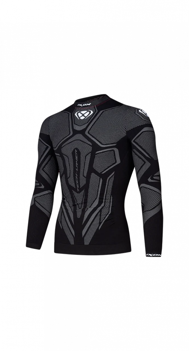 IXON UNDERGROUND ARRIBA HOMBRE CARRERAS CAMISETA INTERIOR DE MANGA LARGA SIN COSTURAS