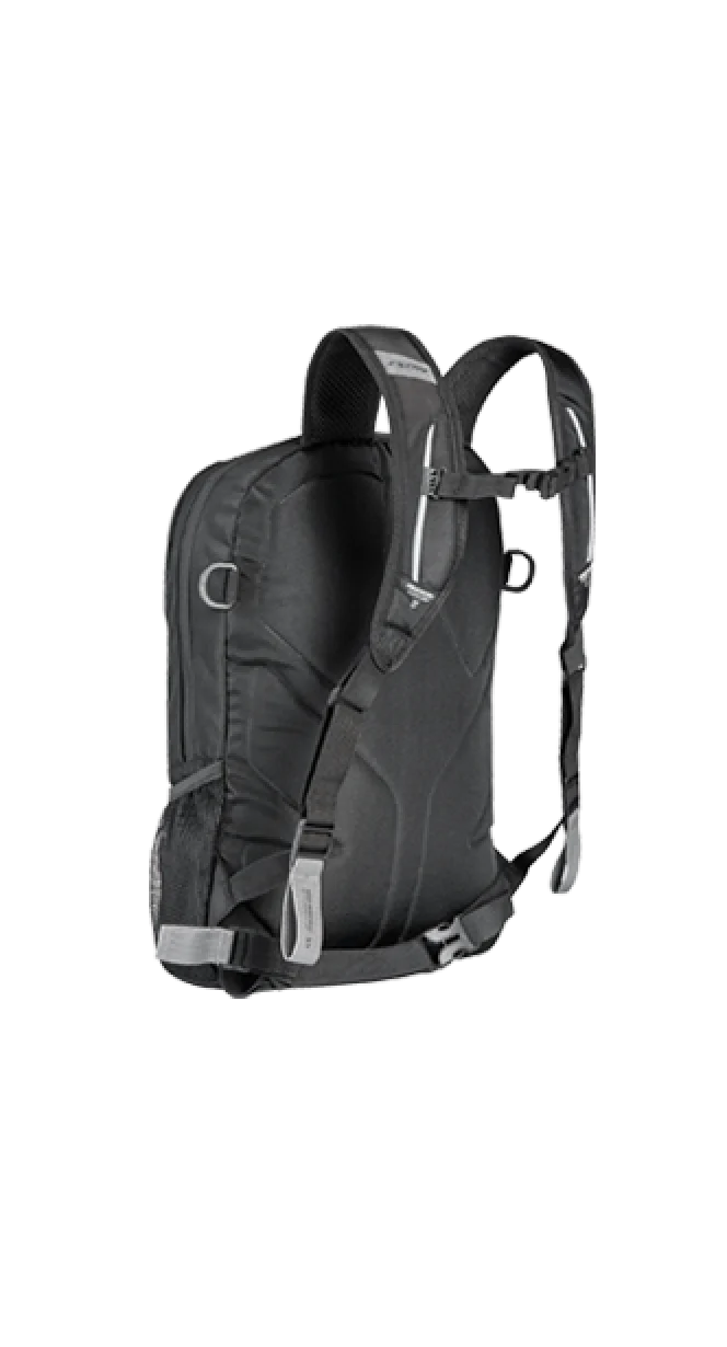 IXON R-Tension 23 Mochila TEXTIL Moto Negro Capacidad 23 L