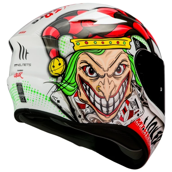 MT TARGO JOKER FULL FACE DE MOTO TOURING CASCO DE MOTO