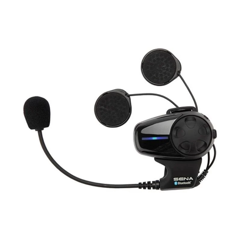 SENA SMH10 Kit Micrófono Universal Intercomunicador Bluetooth Motocicletas Paquete Doble