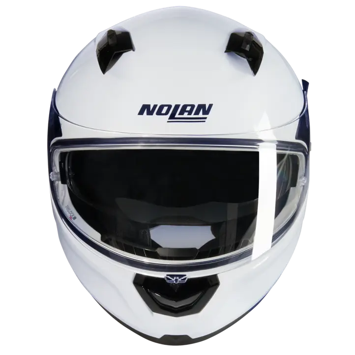 Nolan N60-6 Classic 305 de moto de turismo casco integral Blanco