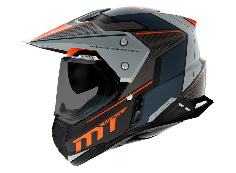 MT SYNCHRONY DUO SPORT SV PATROL CASCO DE MOTO B4 MATE GLOSS BLK