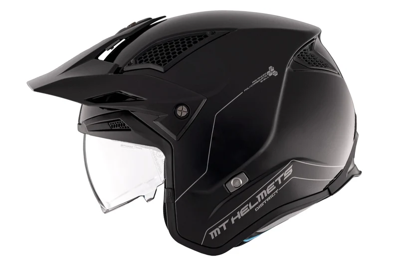 MT DISTRICT SV S ANALOG CASCO DE MOTO D27 MATE